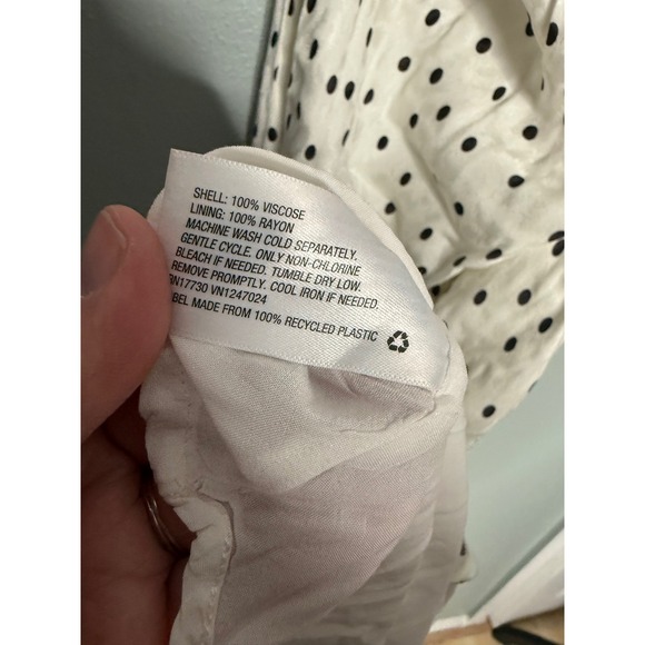 Rixo for Target polka dot sleeveless ruffle maxi slip dress - Picture 6 of 10